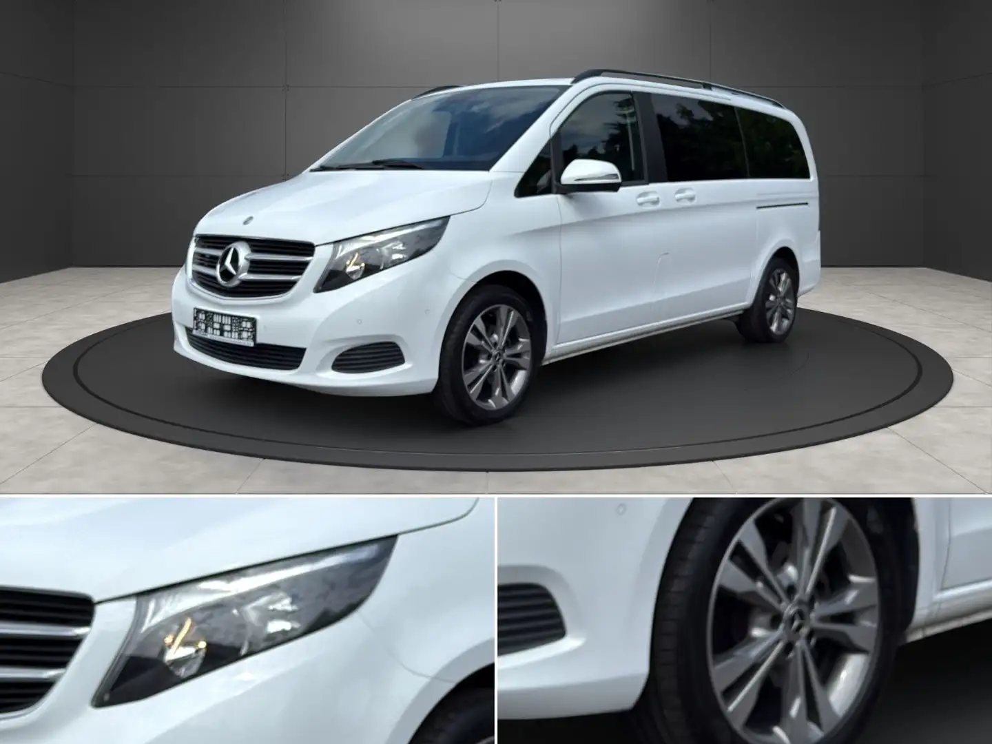 Mercedes-Benz V 220 d Lang RFK Navi PDC 7-Sitze 2-Schiebetürt Wit - 1