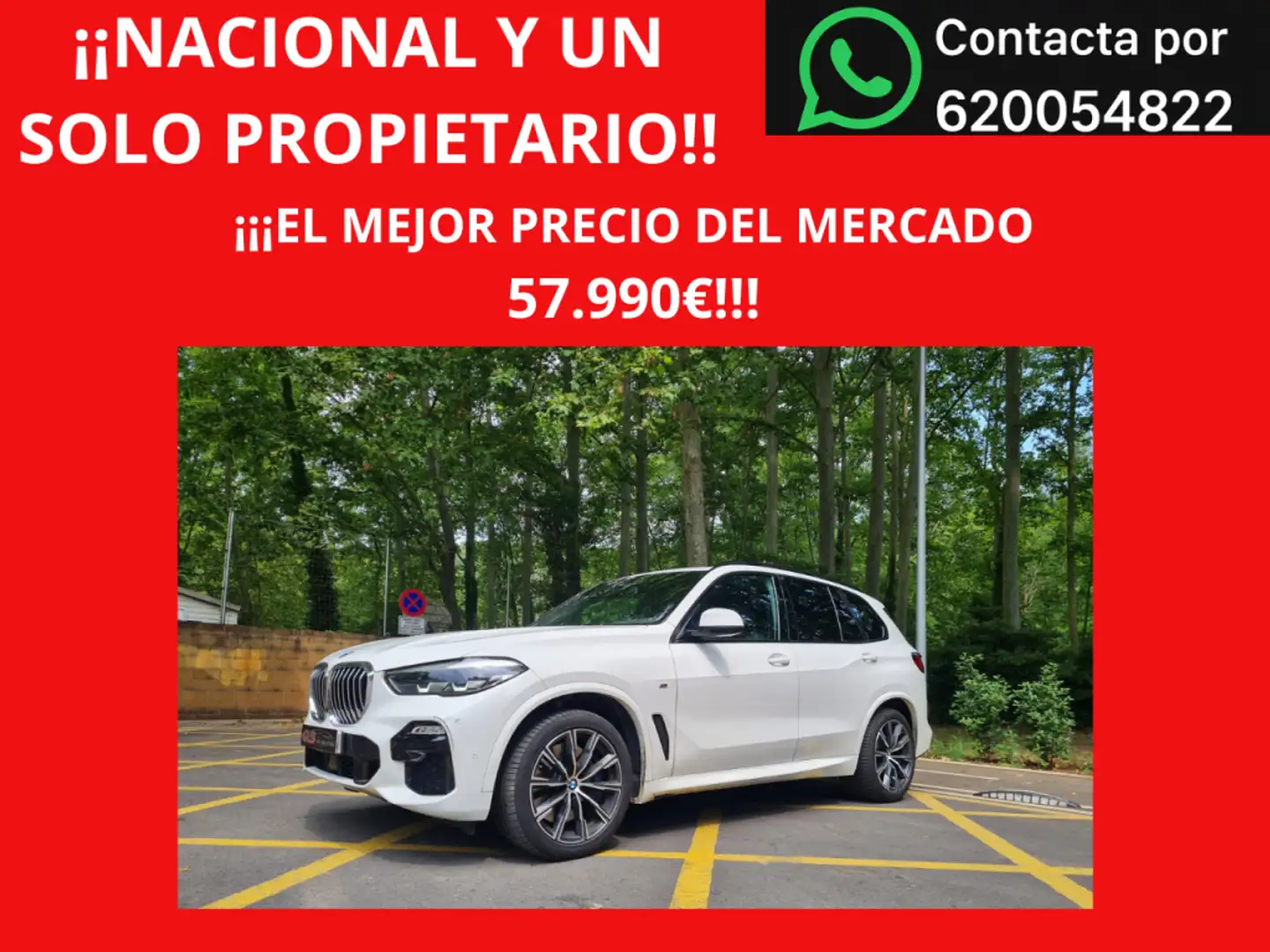 BMW X5 xDrive 40iA Wit - 1