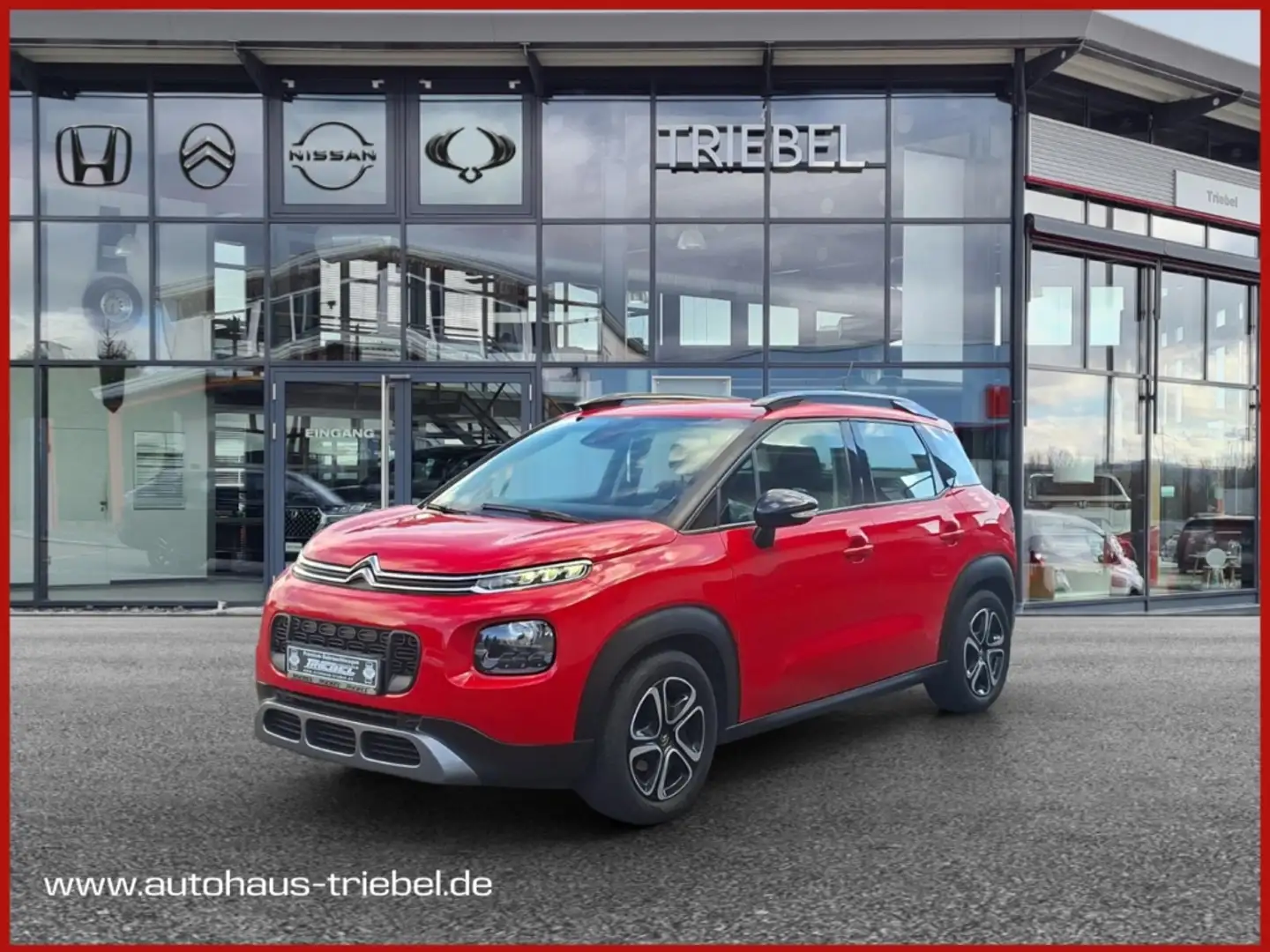 Citroen C3 Aircross Feel 1.2 PT 82 °Klima°PDC°Tempomat° Rouge - 1