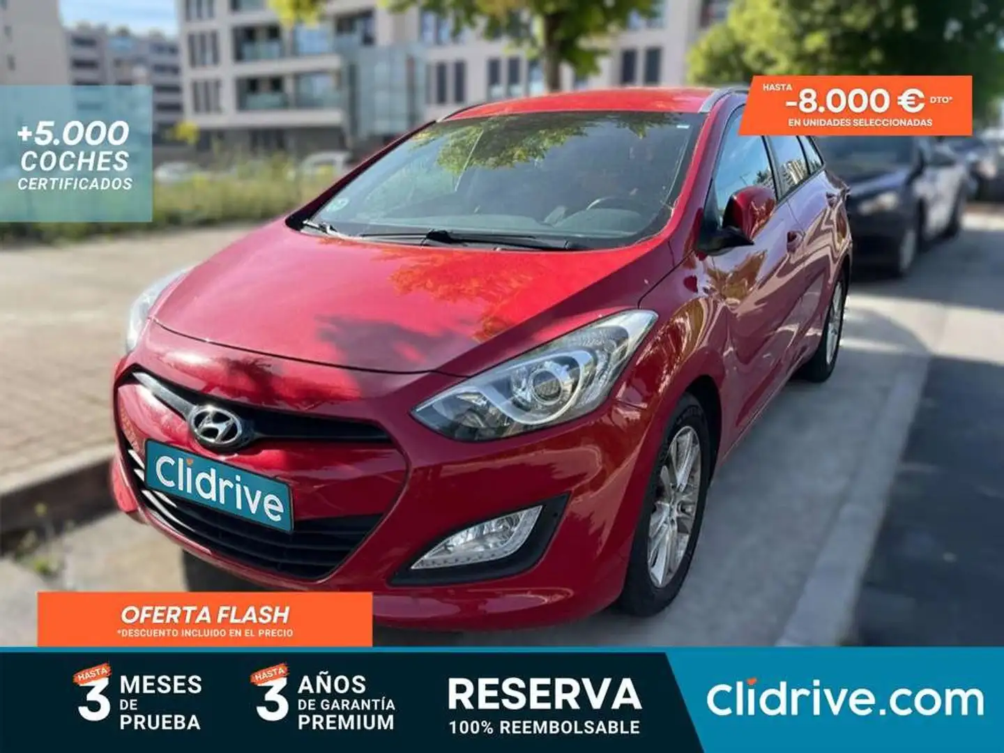 Hyundai i30 CW 1.6CRDi Tecno Rojo - 1