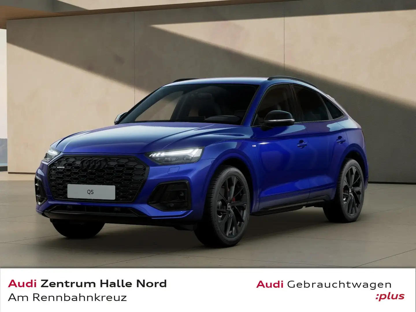 Audi Q5 Sportback S line 40 TFSI quattro S tronic Blau - 1