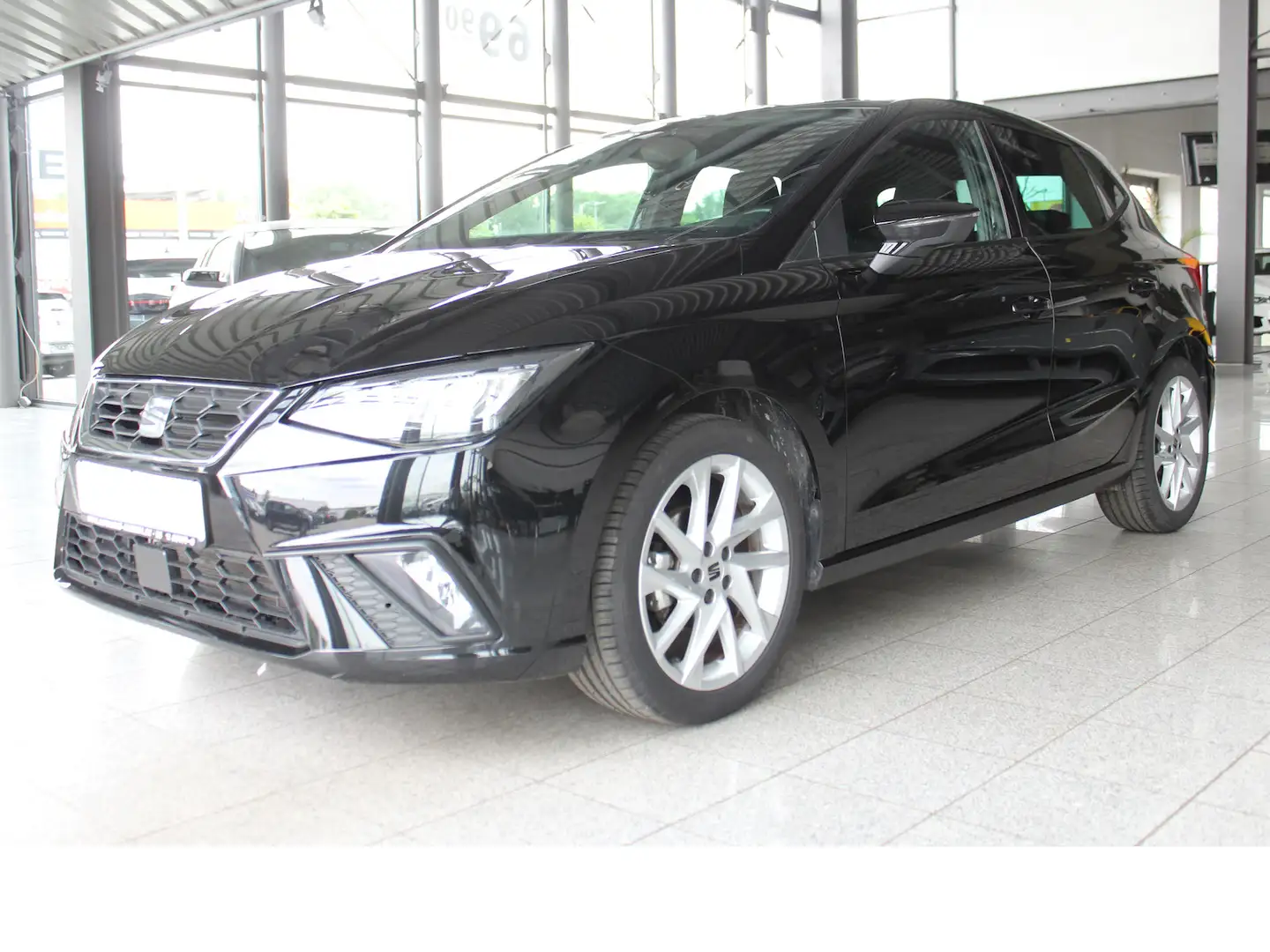 SEAT Ibiza FR 1.0 TSI FULL-LINK*V-CPT*LED*TELE Noir - 1