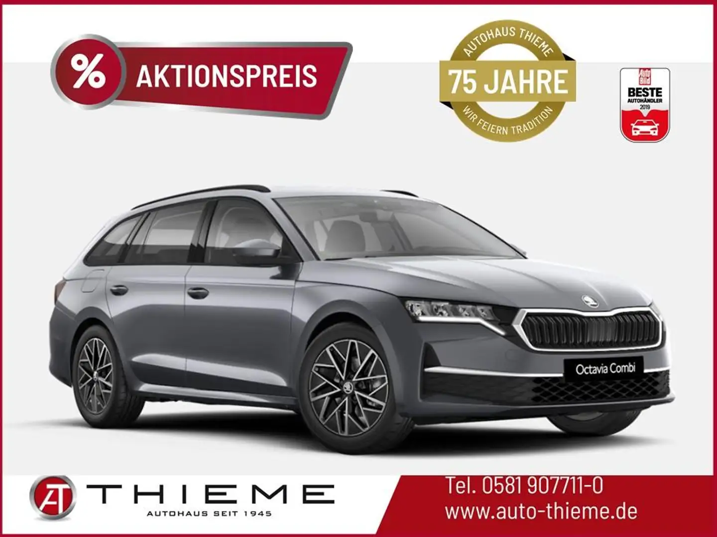 Skoda Octavia Combi Comfort 150PS TSI - LED/PDC/GRA/Climatr./... - 1