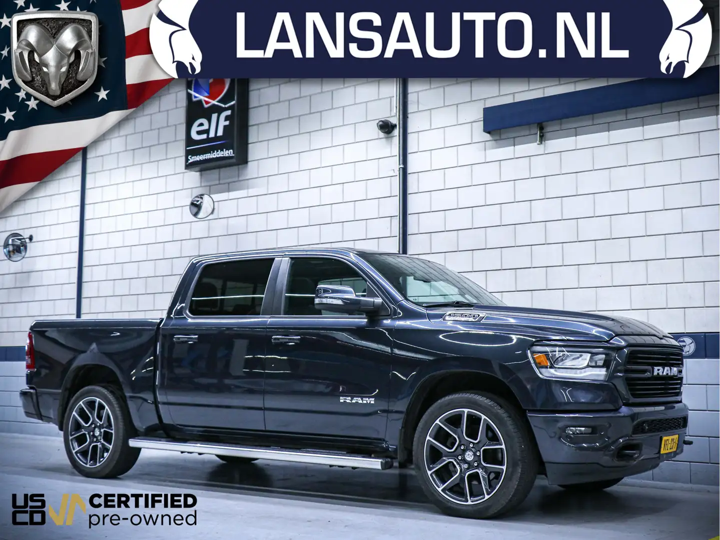 Dodge RAM 1500 Big Horn | Panoramadak | 5.7L HEMI V8 4x4 Cre Grau - 1