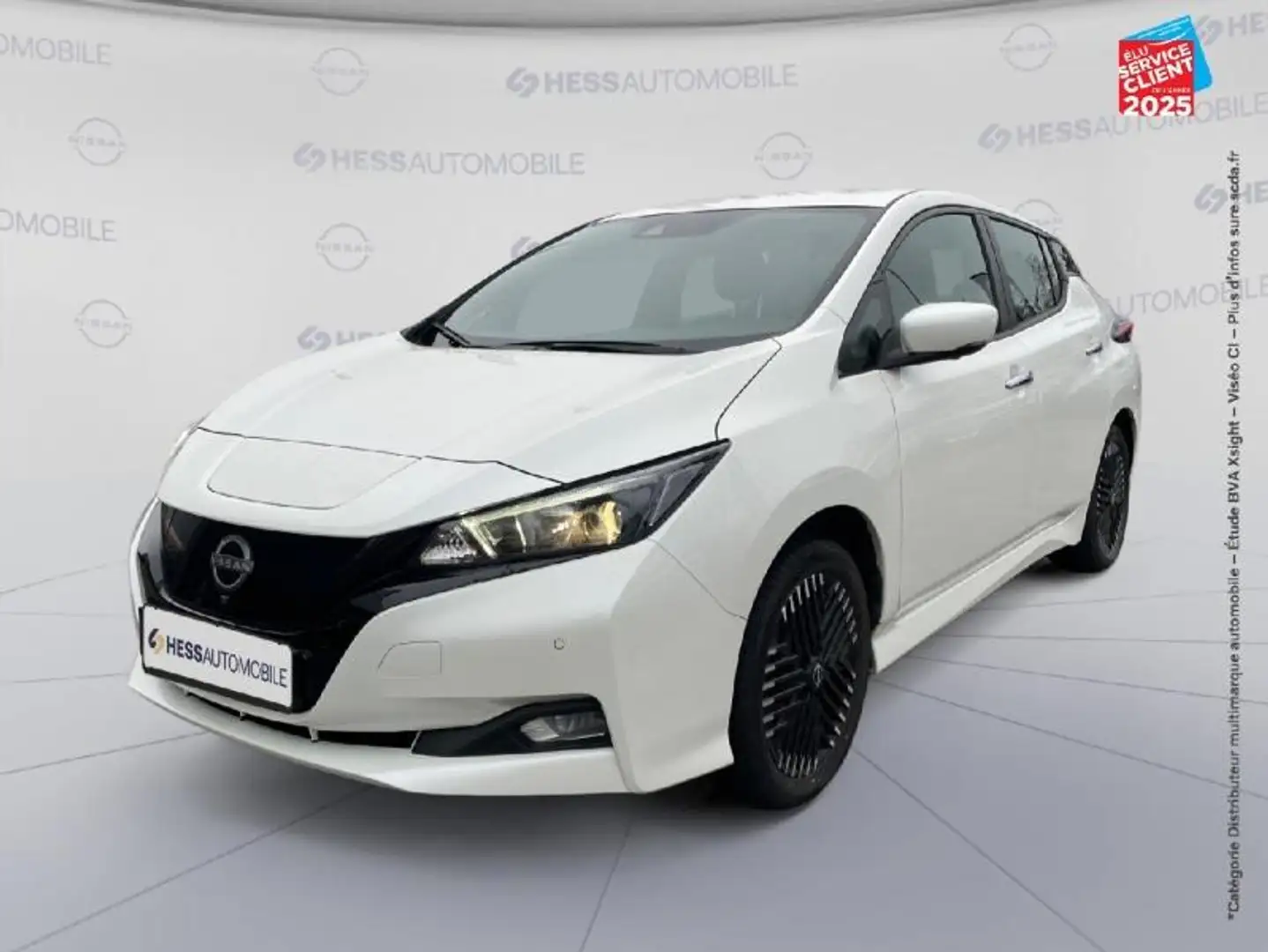 Nissan Leaf 217ch e+ 62kWh Acenta 22 Blanc - 1