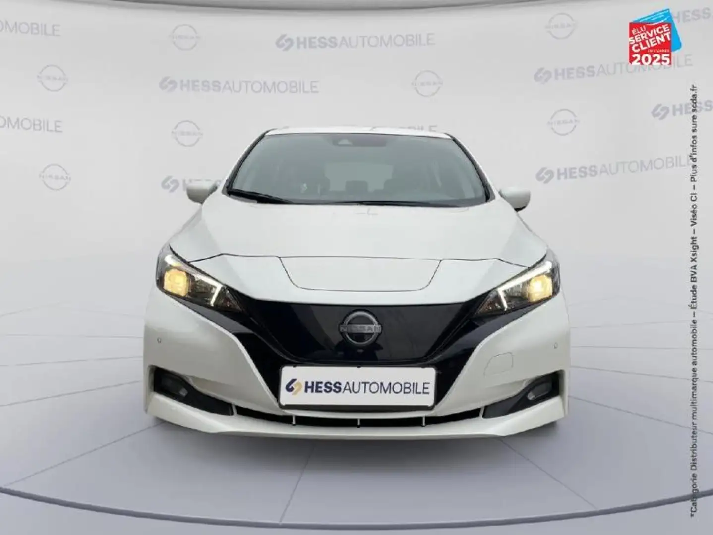 Nissan Leaf 217ch e+ 62kWh Acenta 22 Blanc - 2