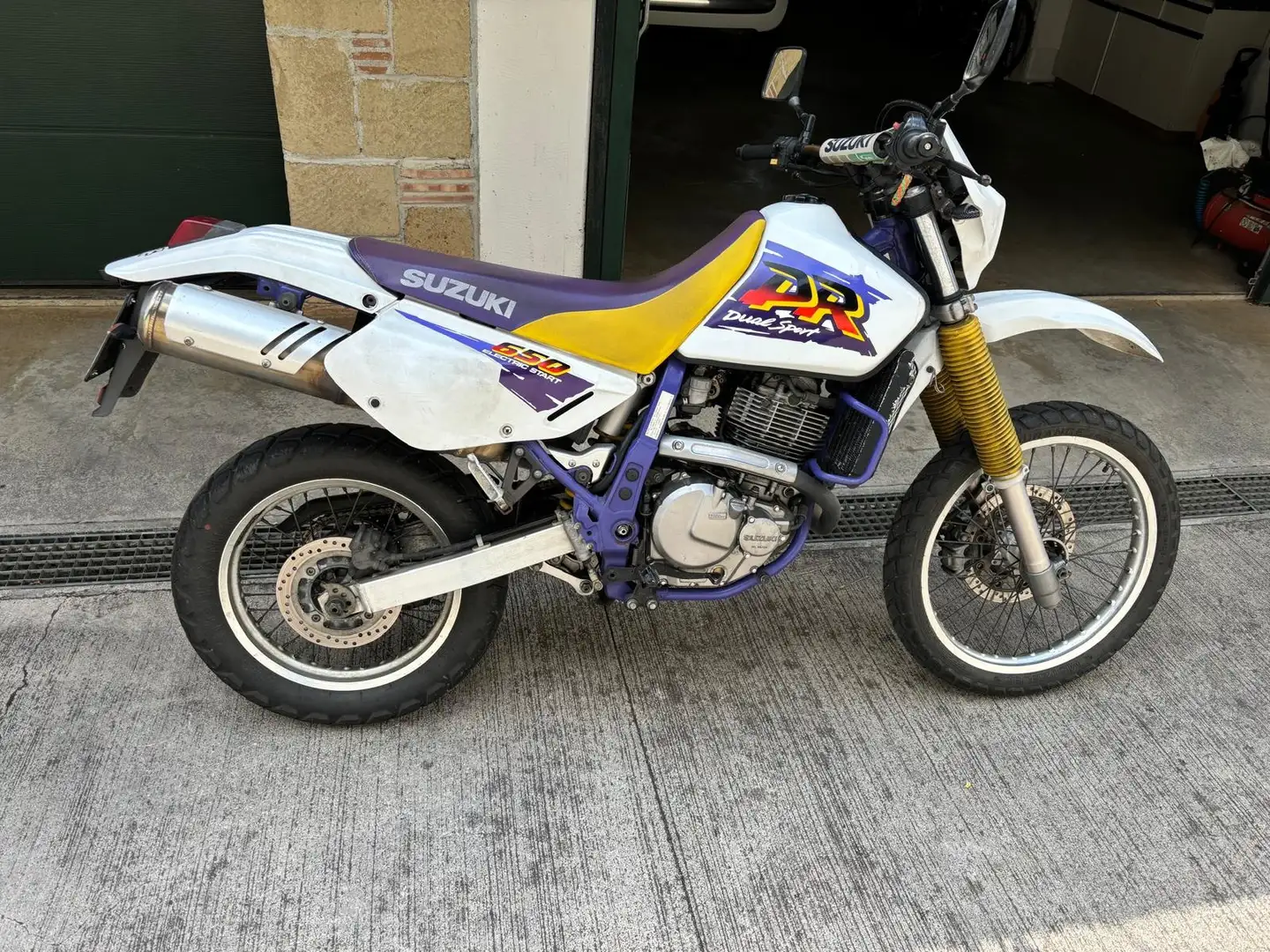 Suzuki DR 650 SE Blanco - 1