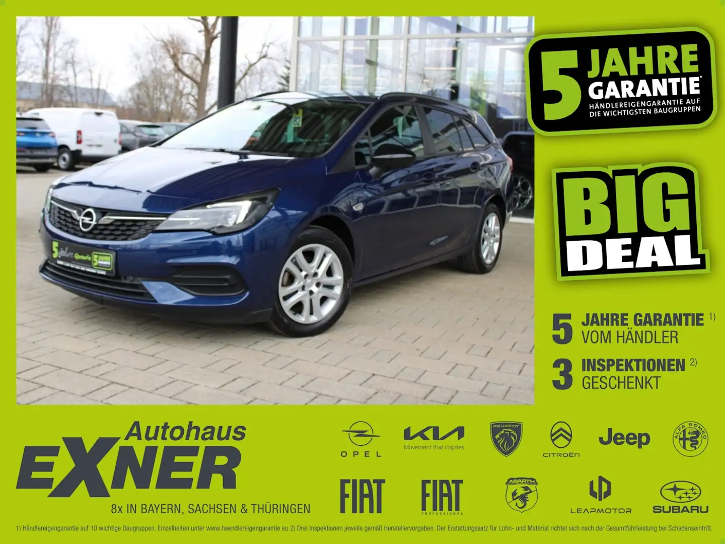 Opel Astra K Sports Tourer 1.2 Turbo EDITION LED. Blau - 1