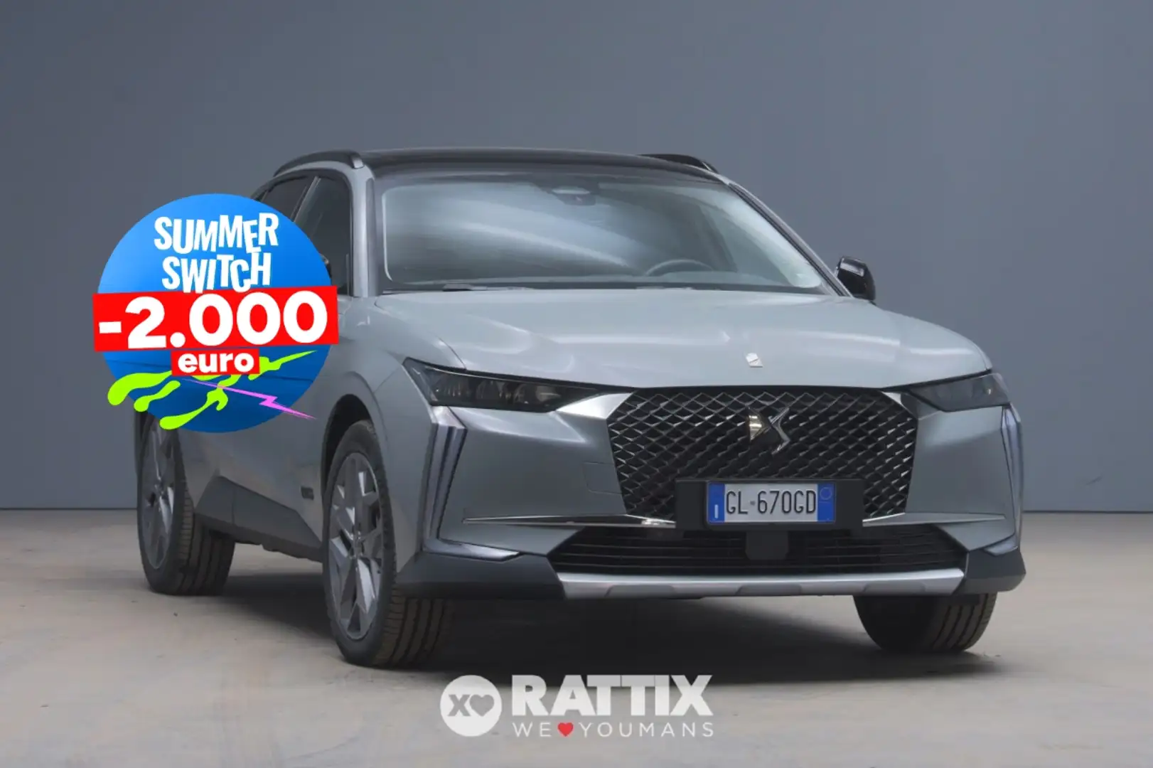 DS Automobiles DS 4 1.6 e-tense PHEV 225CV Cross Trocadero Auto + tet Grigio - 1