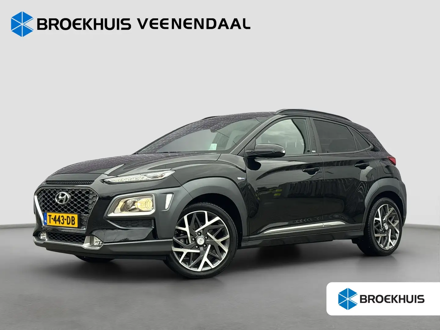 Hyundai KONA 1.6 GDI HEV Premium | Leder | Trekhaak | HUD | Sto Noir - 1