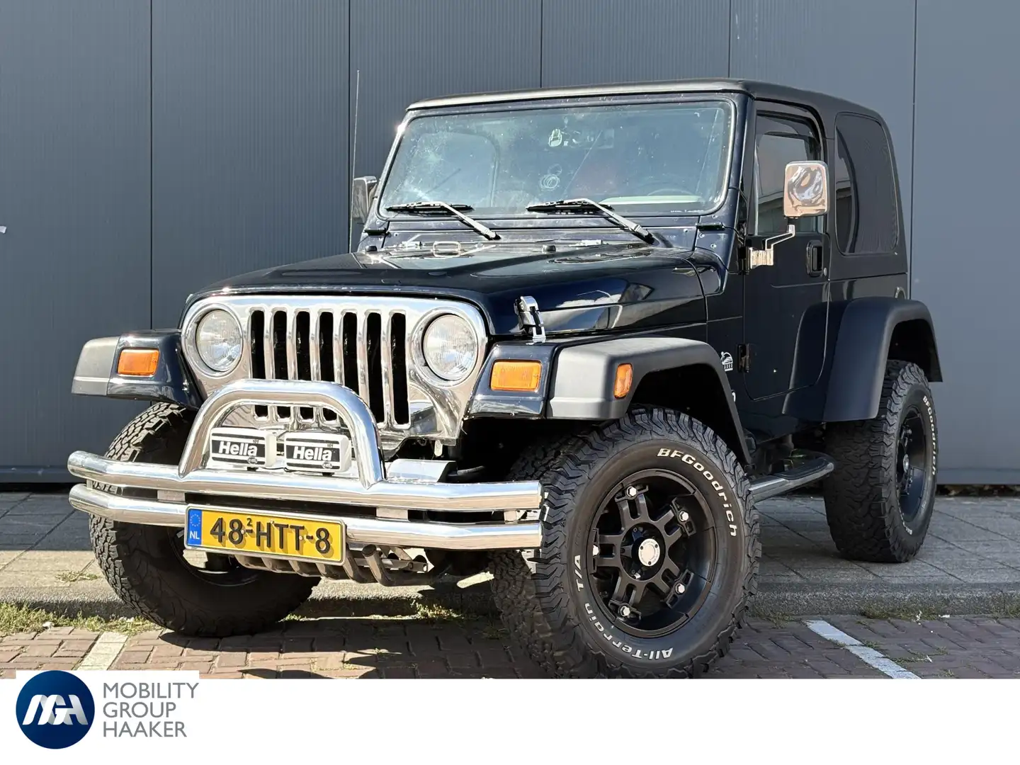 Jeep Wrangler TJ 4.0i | Hard & Softtop | 6-Cilinder | Uniek Jeep Zwart - 1