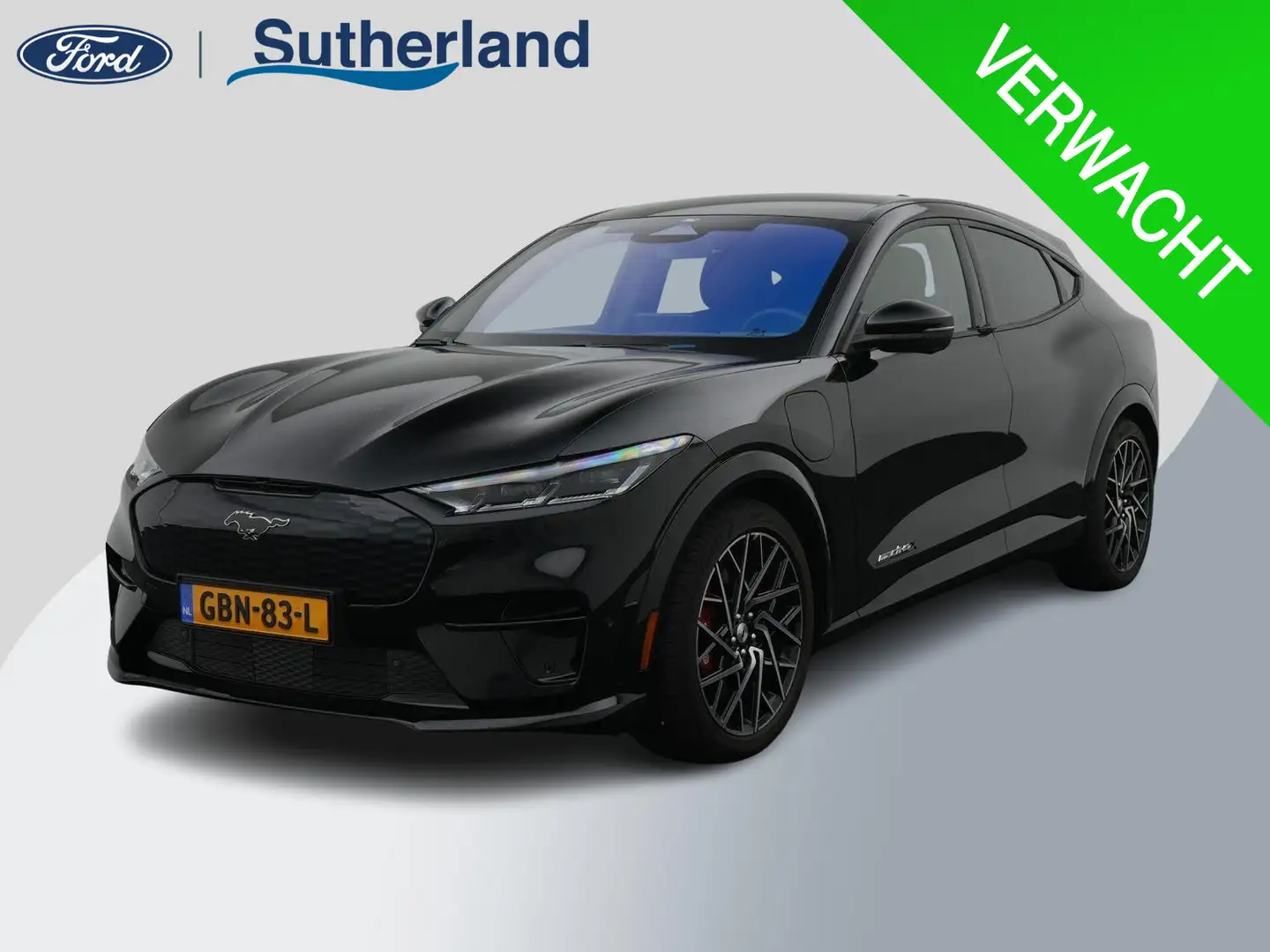 Ford Mustang Mach-E GT Extended AWD 98 kWh 487pk | Panoramadak | Trekh Negru - 1