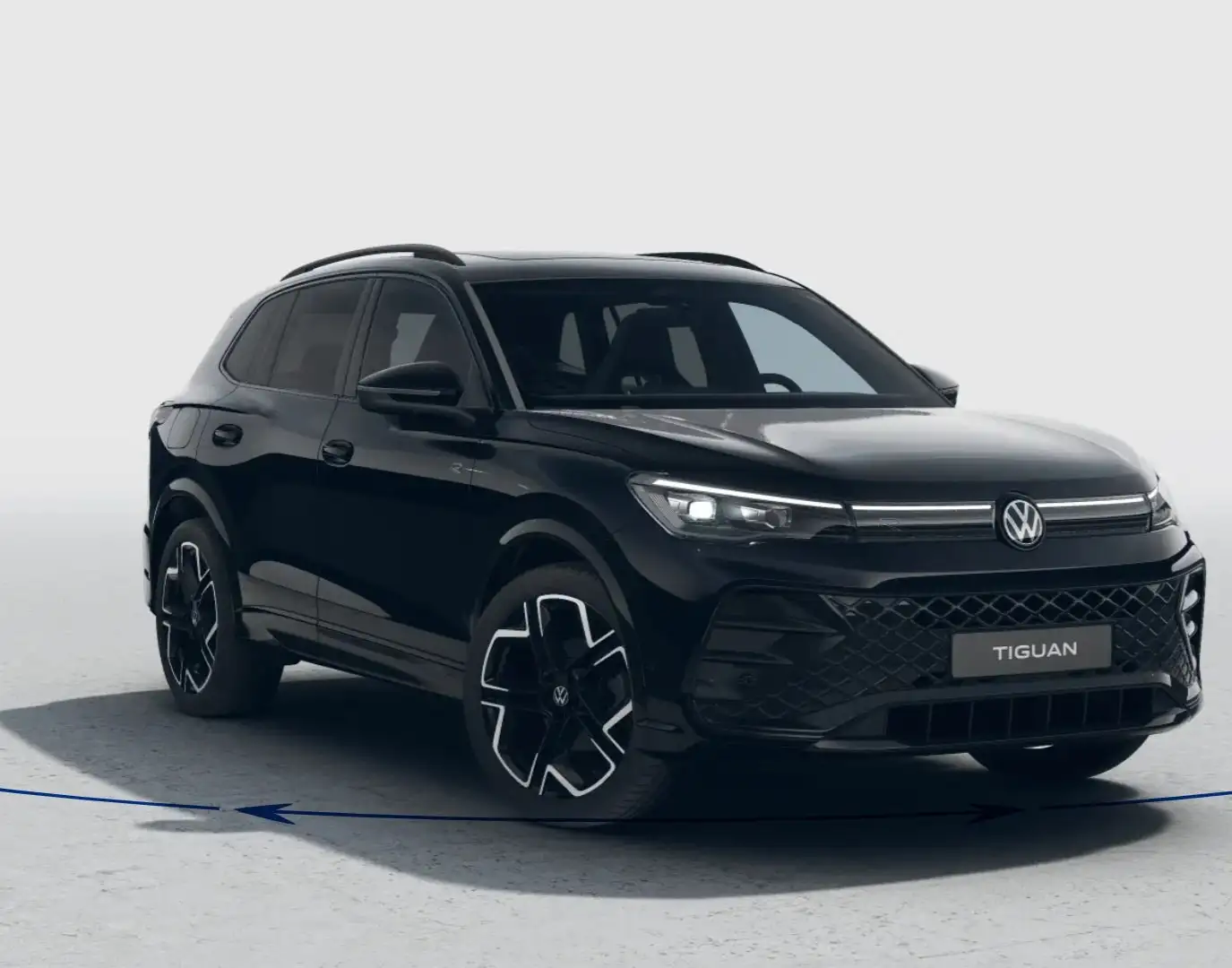 Volkswagen Tiguan 1.5 eTSI DSG R-Line AHK P-Sdach Black-Style Winter Noir - 1