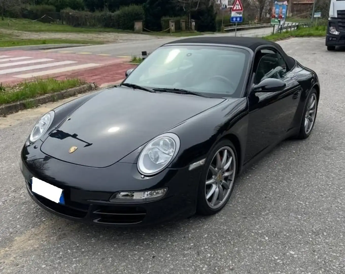 Porsche 997 4S CABRIO 3.8 355CV CRHONO SPORT  DA VETRINA!!!! Noir - 1