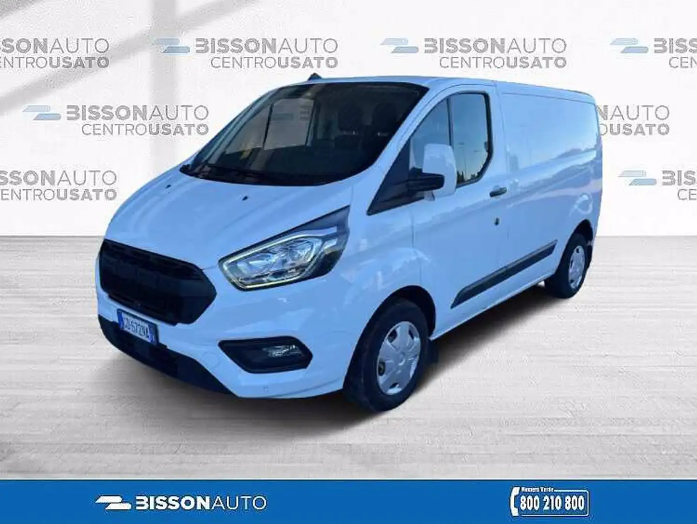 Ford Transit Custom 300 2.0 tdci MHEV 130cv Trend L1H1 E6.2 Bianco - 1