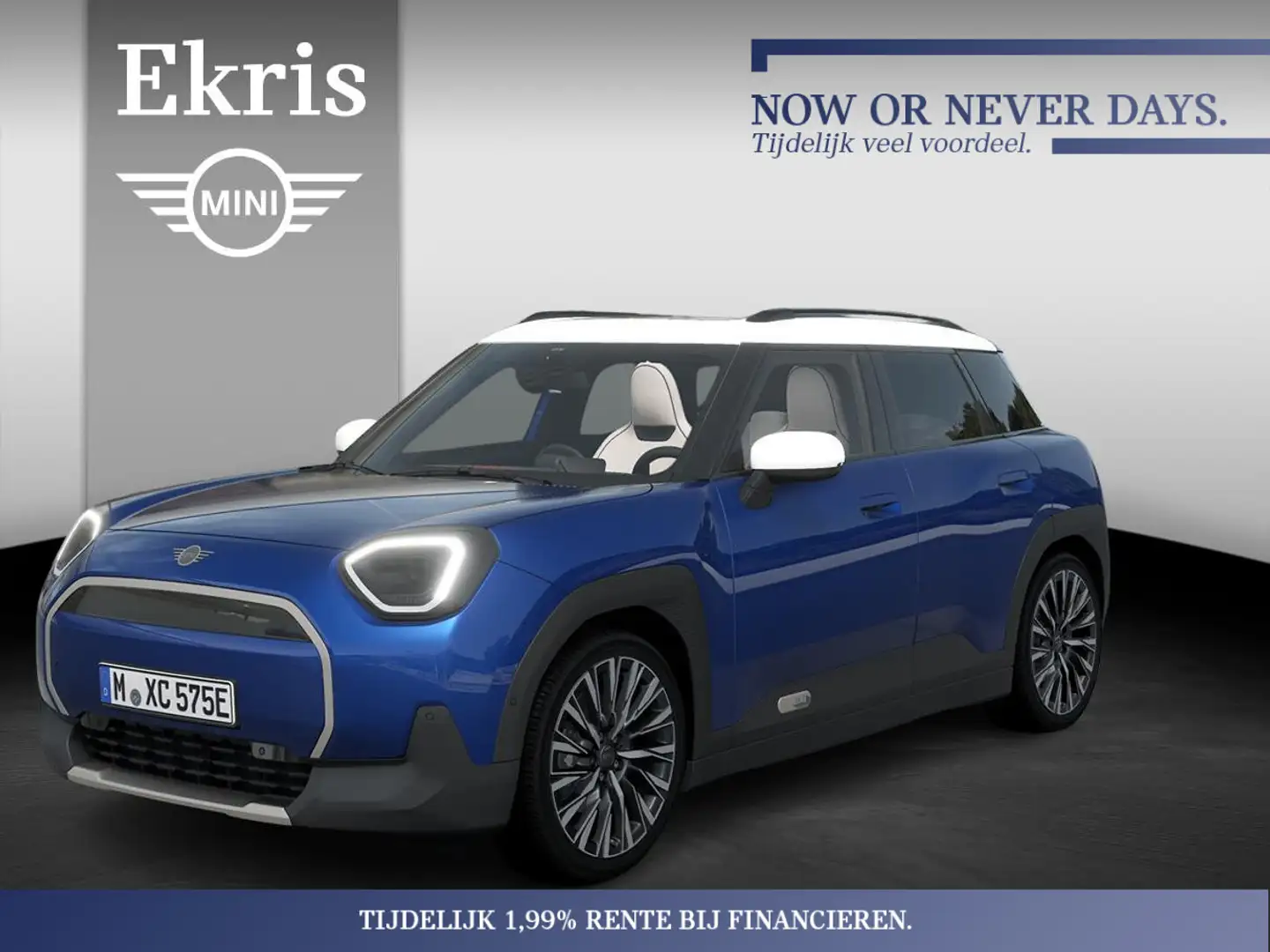 MINI Aceman E Pakket M | Flavoured Trim | Actie Blu/Azzurro - 1