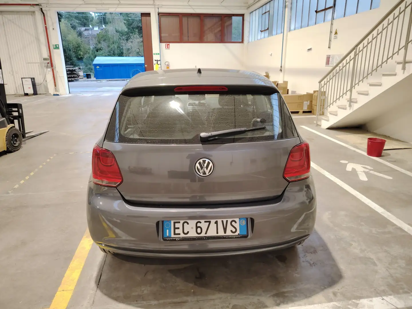 Volkswagen Polo Polo V 2009 3p 1.2 Comfortline 70cv Grigio - 2