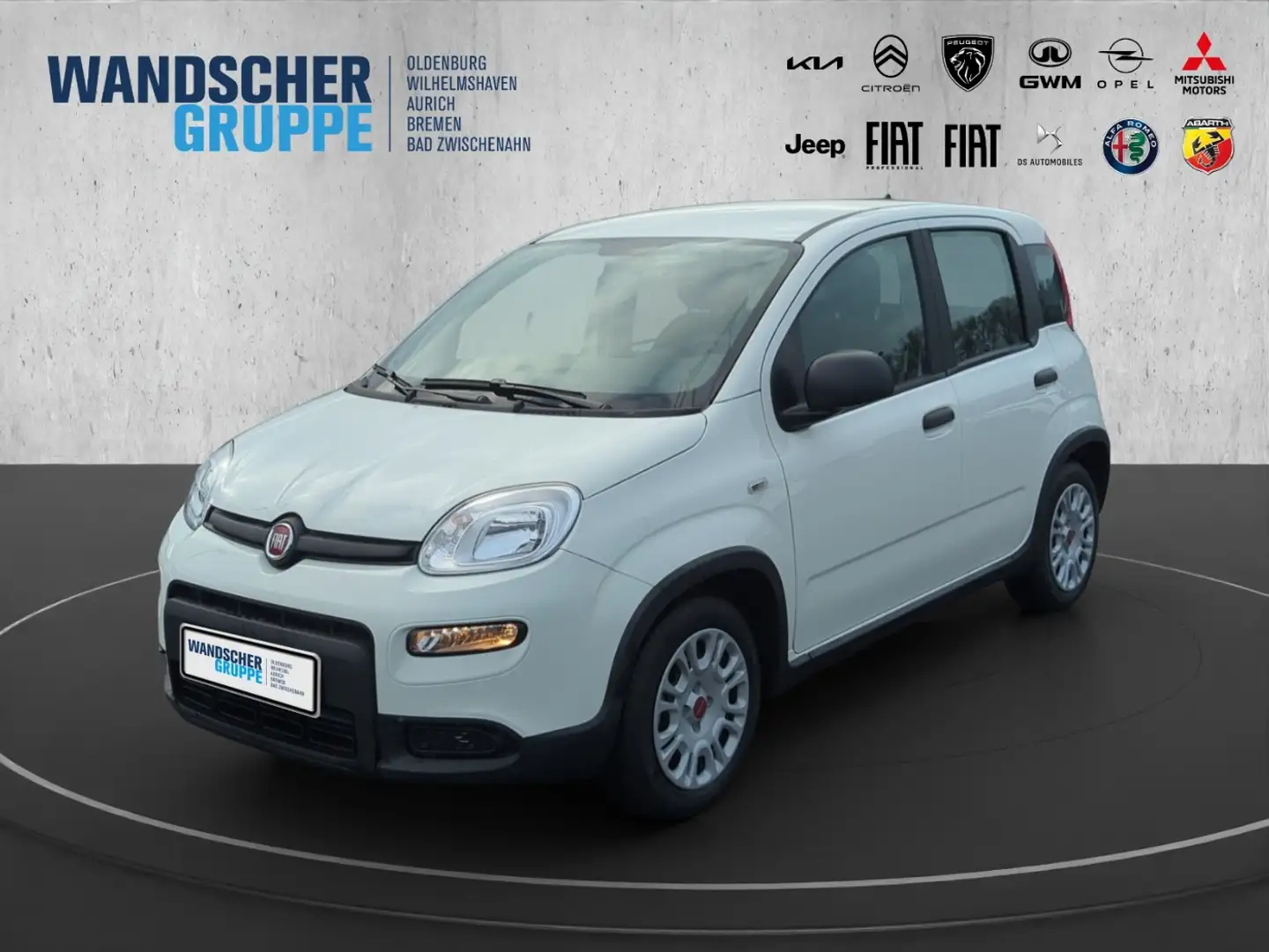 Fiat Panda MY24 Hybrid 1.0 GSE 70PS KLIMAANLAGE*RADIO Weiß - 1
