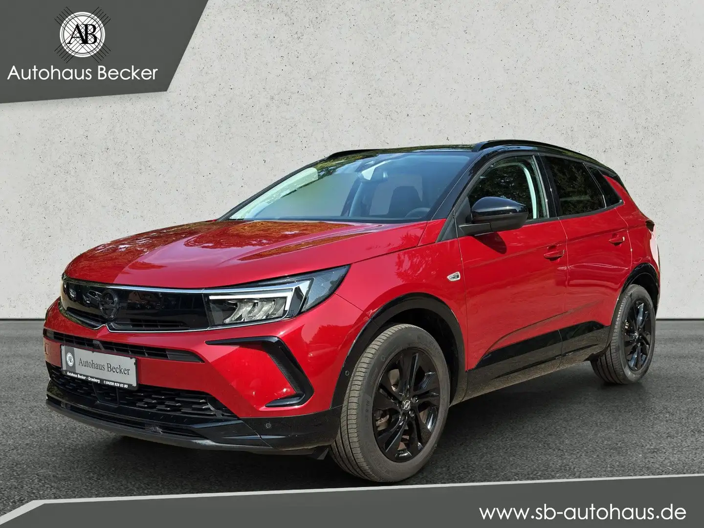 Opel Grandland X Grandland GS Line+AUTOM.+LED+NAVI+AHK+KAMERA+ Rouge - 1