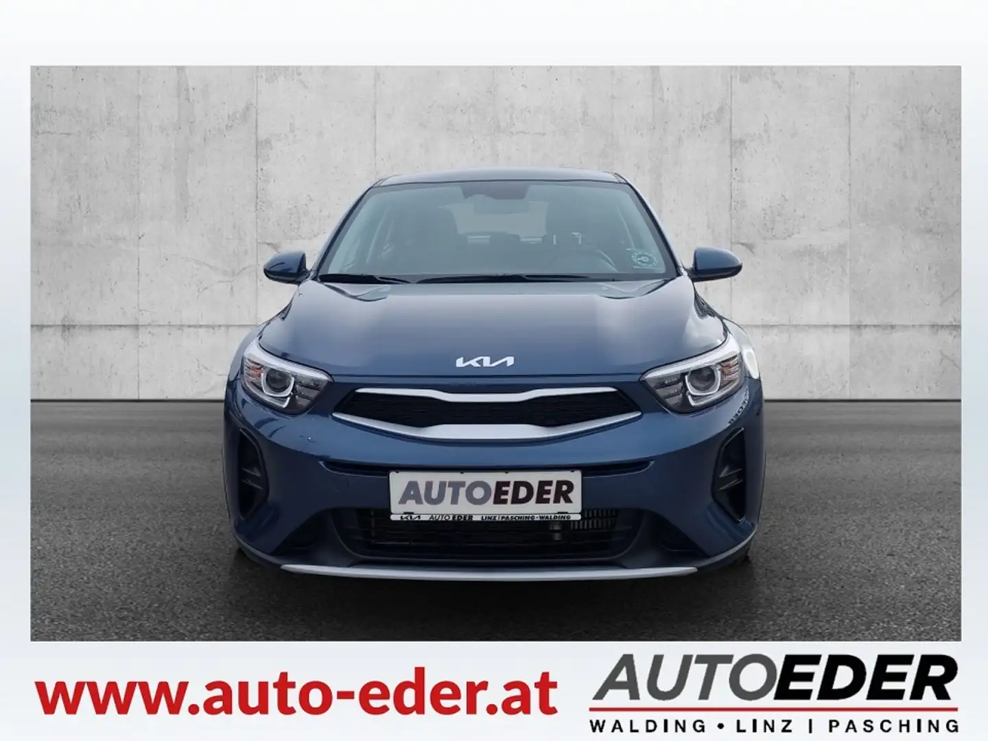 Kia Stonic 1,0 TGDI GPF ISG Titan Blau - 2