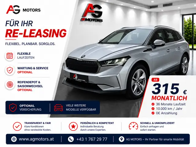 2023 Skoda Enyaq in Silver for sale