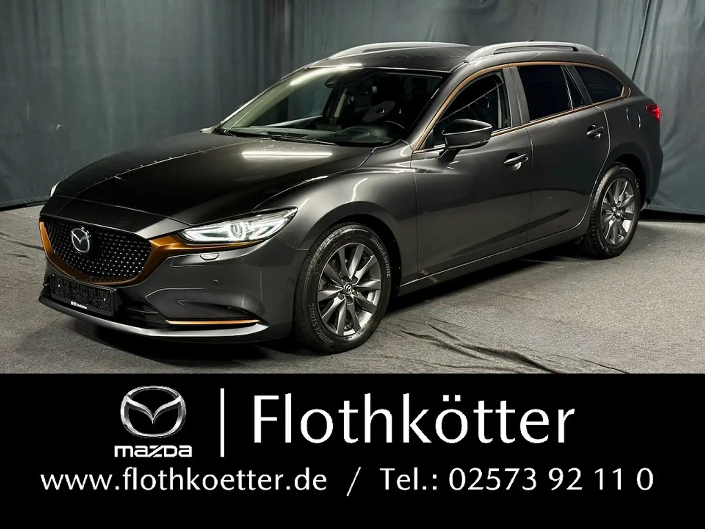 Mazda 6 G145 EXCLUSIVE-LINE*ACTIVE-P*VOLL-LED*360° KAMERA* Grau - 1