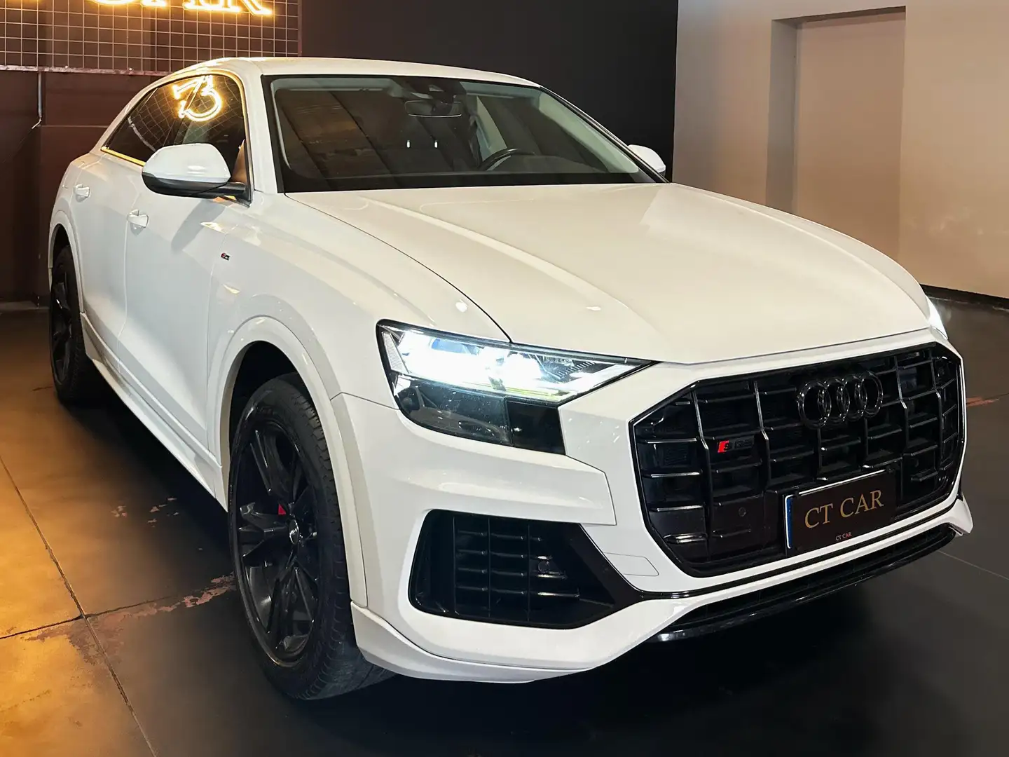 Audi Q8 50 3.0 tdi mhev Sport quattro tiptronic Biały - 2