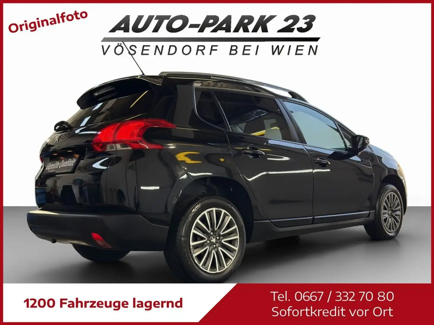 Peugeot 2008 1.2 16V***NAVI*SOFORT-KREDIT**MOD2016 Schwarz - 2