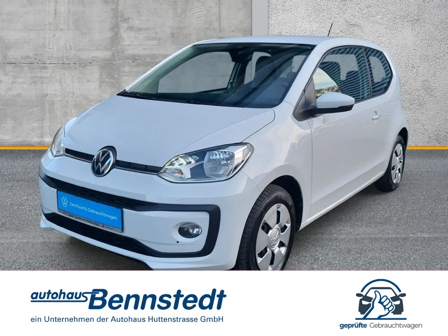 Volkswagen up! 1.0 move up! KLIMA PDC SHZ KAMERA Weiß - 1