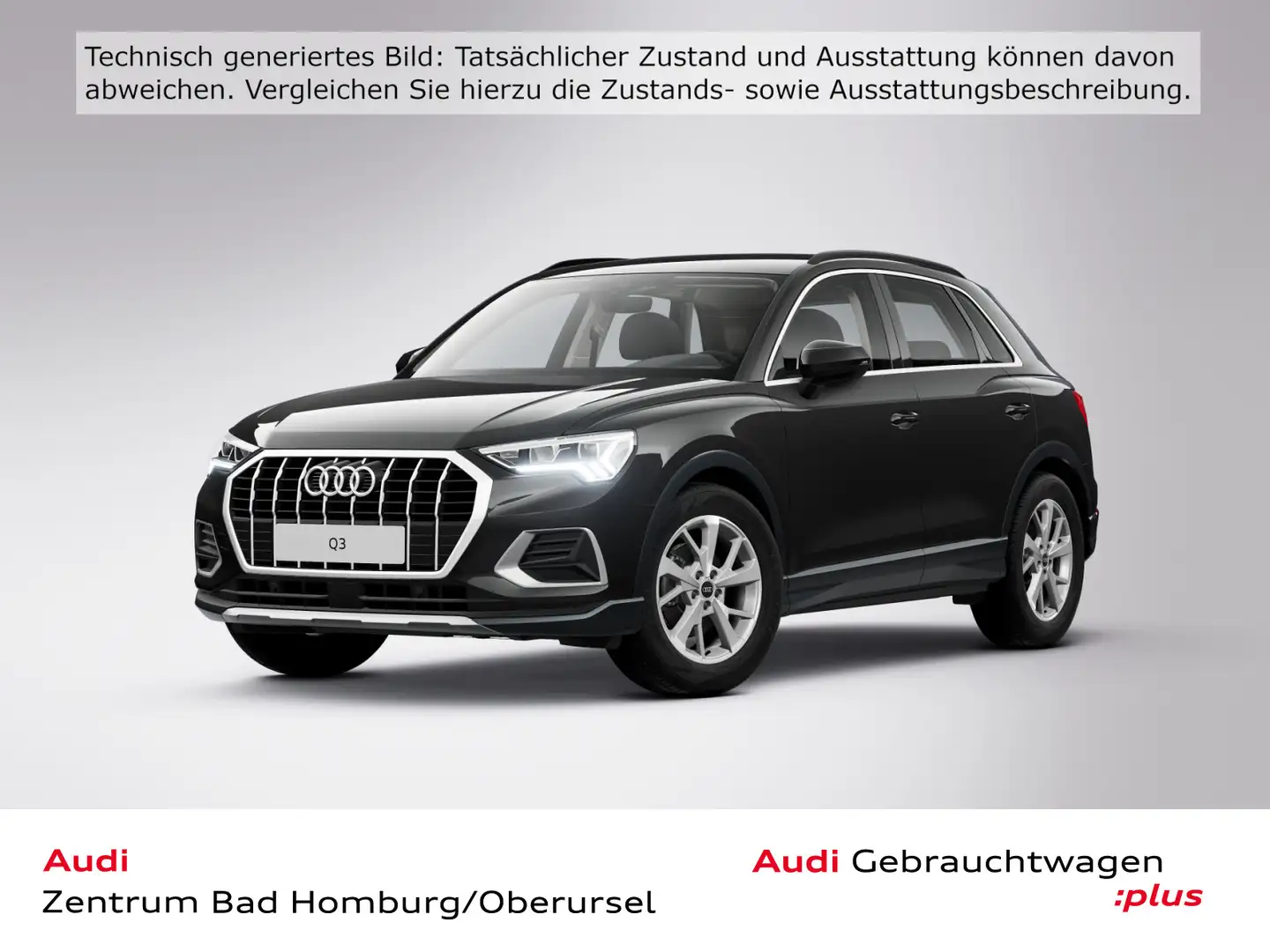 Audi Q3 35 TFSI advanced*Navi*LED*AHK*PDC*Audi Connec Schwarz - 1