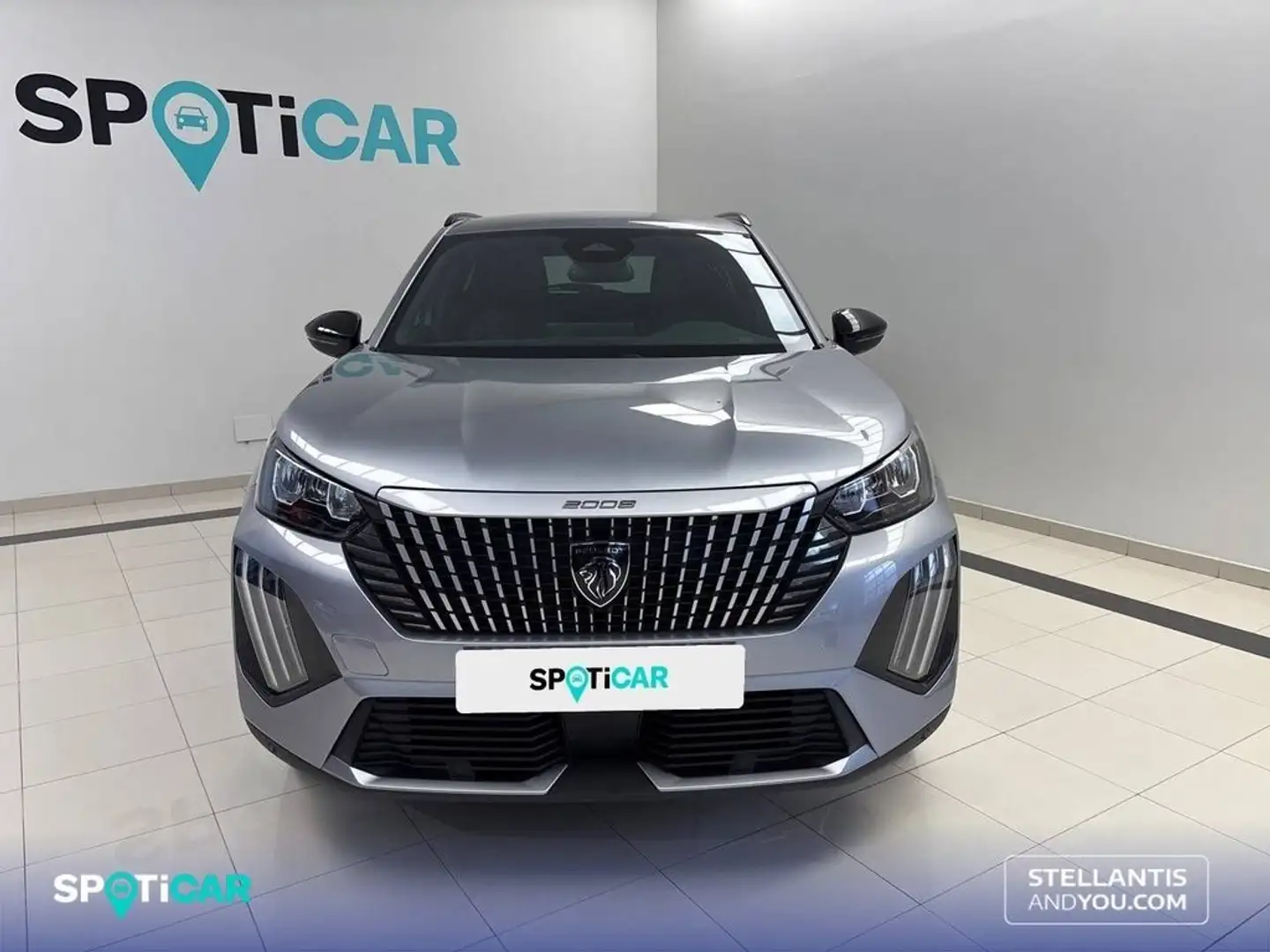 Peugeot 2008 N Hybrid 145 eDCS6 Allure Gris - 2