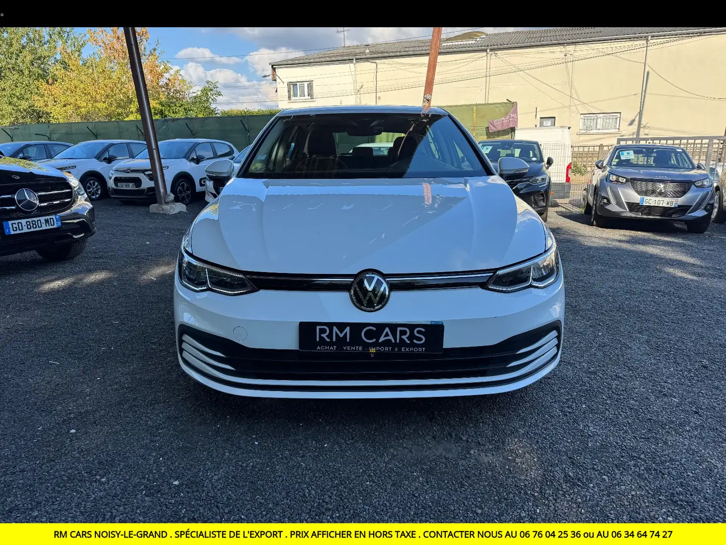 Volkswagen Golf Life Business 1st Blanc - 2