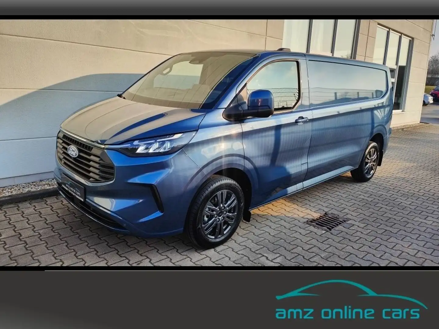 Ford Transit Custom Limited L2 Aut. AHK*LED*B&O*Keyle Blauw - 1