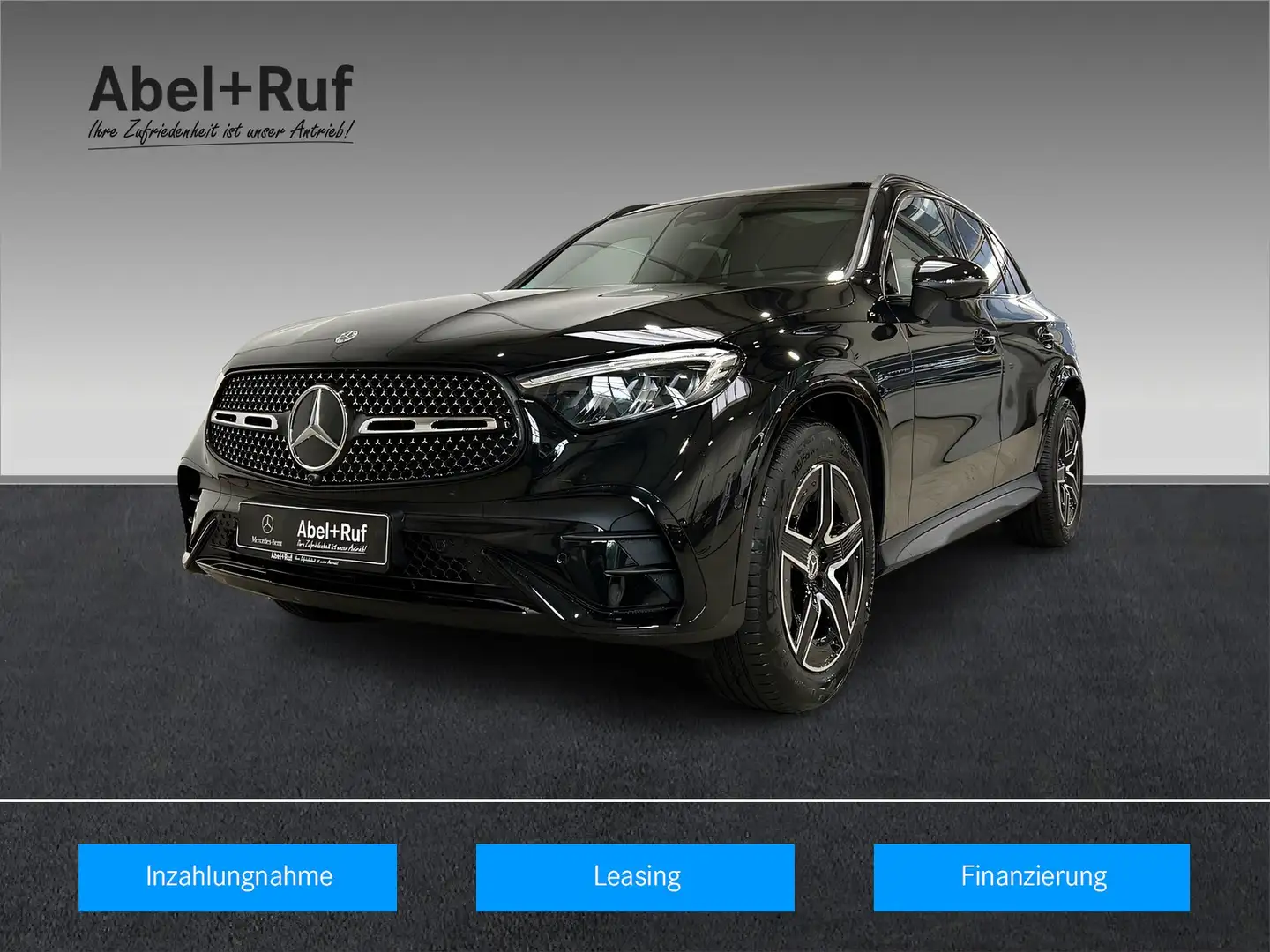 Mercedes-Benz GLC 220 d 4M AMG+DISTRO+NIGHT+Pano+TotW+AHK+360° Noir - 1