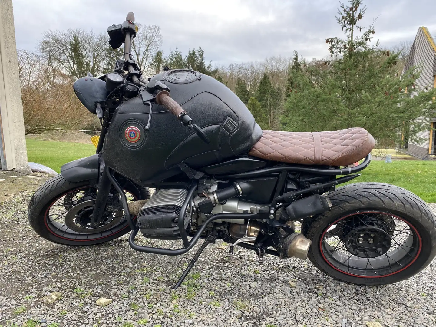 BMW R 1100 GS CAFE RACER Чорний - 2