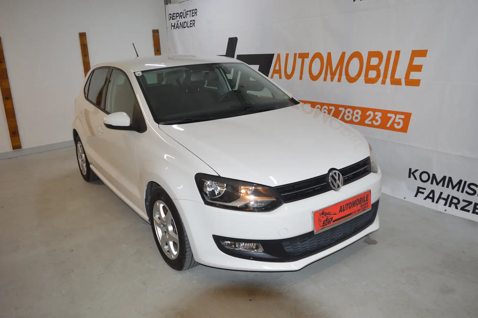 Volkswagen Polo 1,2 **1.Besitz**Klima**Serviceheft** Weiß - 1