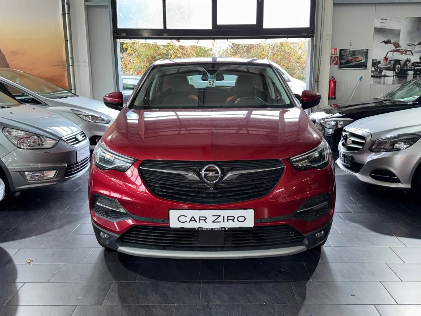 Opel Grandland X Grandland Elegance ACC Navi AHK Leder Memory LED Rot - 1