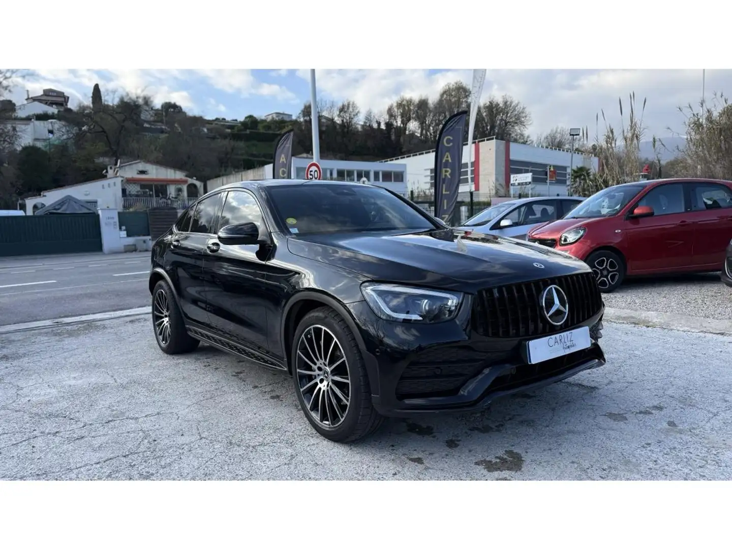 Mercedes-Benz GLC 220 Coupé GLC 220 d 194cv 4-Matic AMG Line BVA 9G-Tronic Schwarz - 1