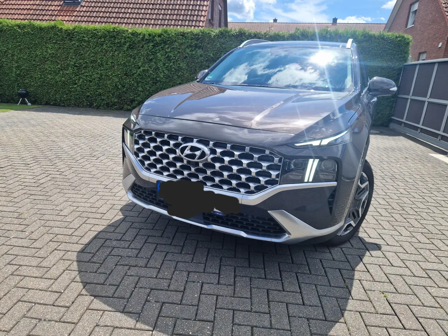 Hyundai SANTA FE Prime Plug-In Hybrid 4WD Коричневый - 2