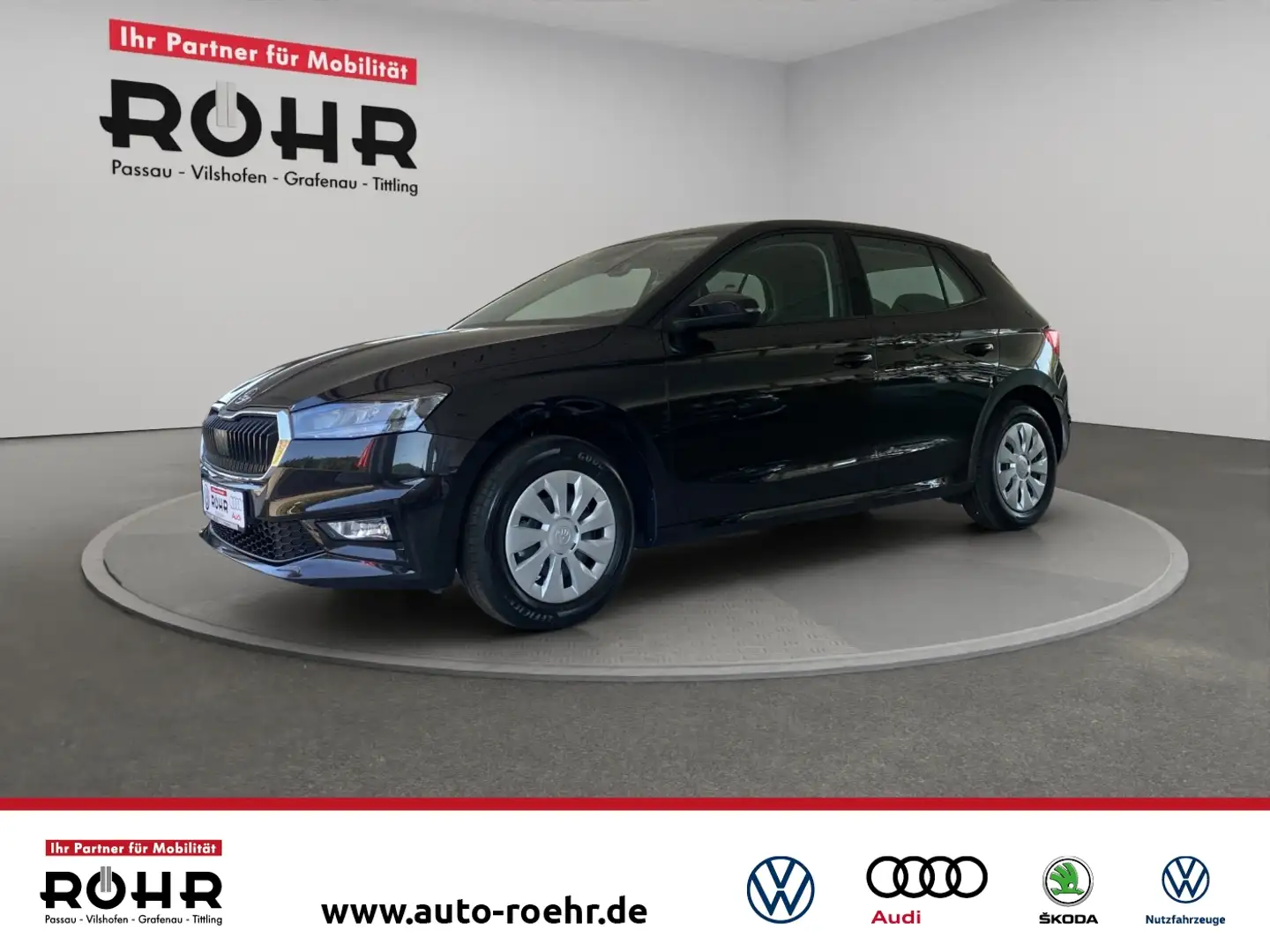 Skoda Fabia Selection (DAB.PDC.GRA.SHZ) 1.0 TSI DSG Schwarz - 1