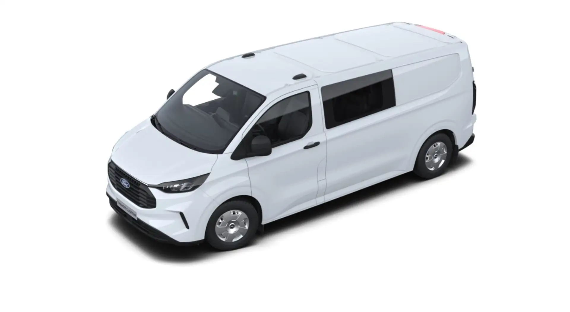 Ford Transit Custom DoKa Trend 320 L1 AHK*KLIMA*SYNC4 Blanc - 2