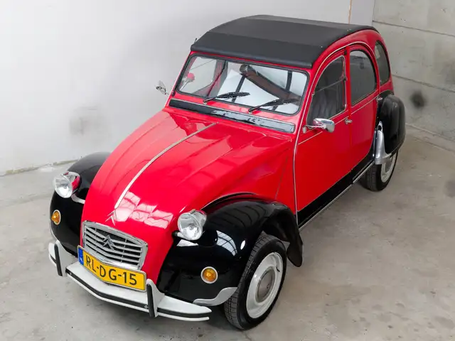 Citroen 2CV 2CV6 Special | Rouge Vallelunga/Zwart