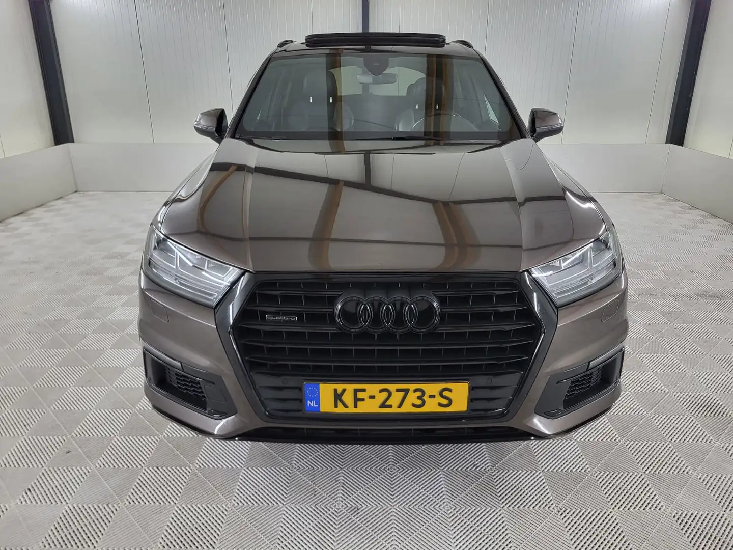 Audi Q7 e-tron 3.0 TDI quattro Sport, Trekhaak, Panodak, Luchtver Marrón - 2