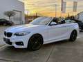 BMW 220 i Cabrio Steptr. M-Sport LED PDC AHK NAV H&K Weiß - thumbnail 7