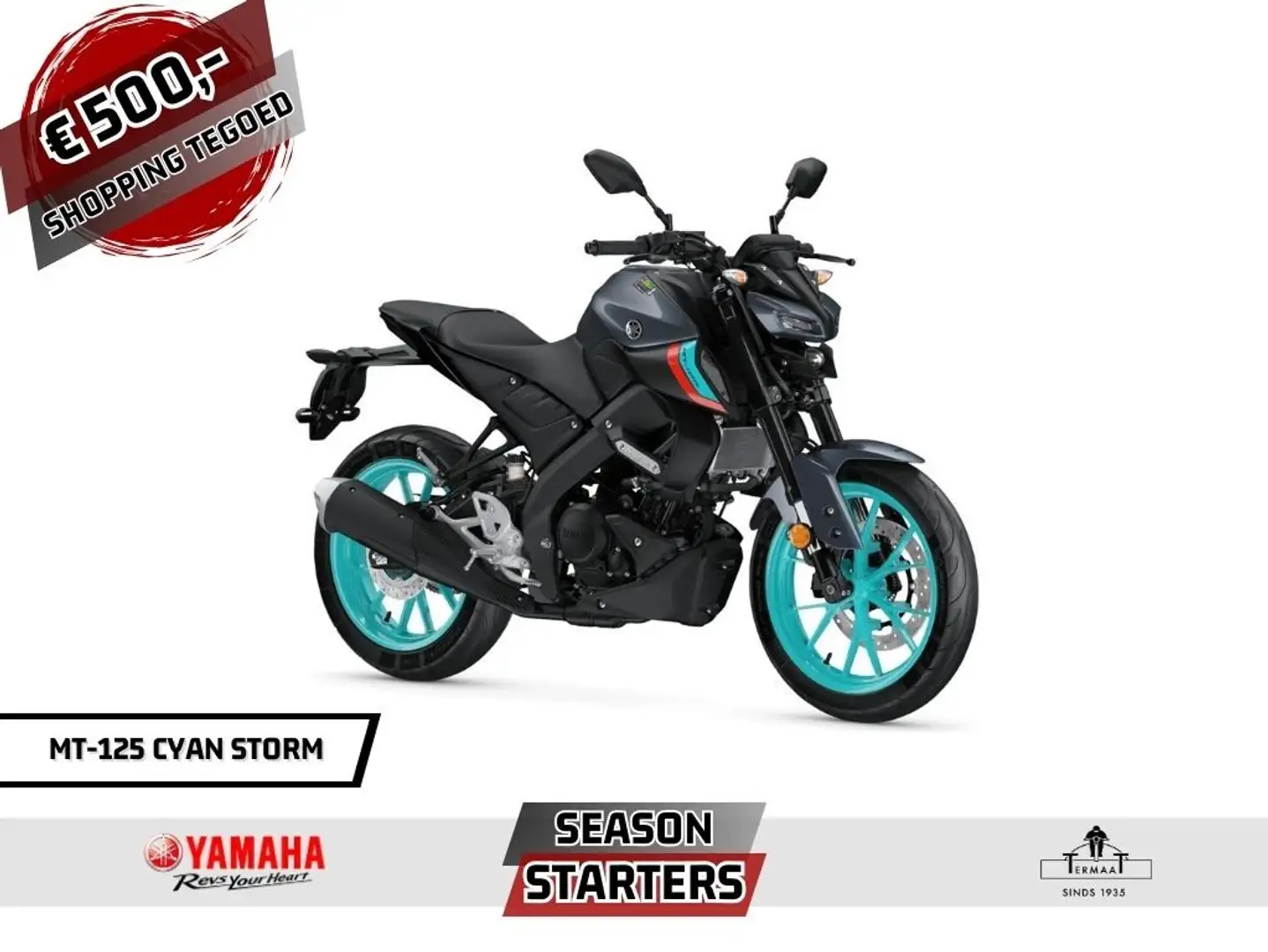 Yamaha MT-125 Negru - 1