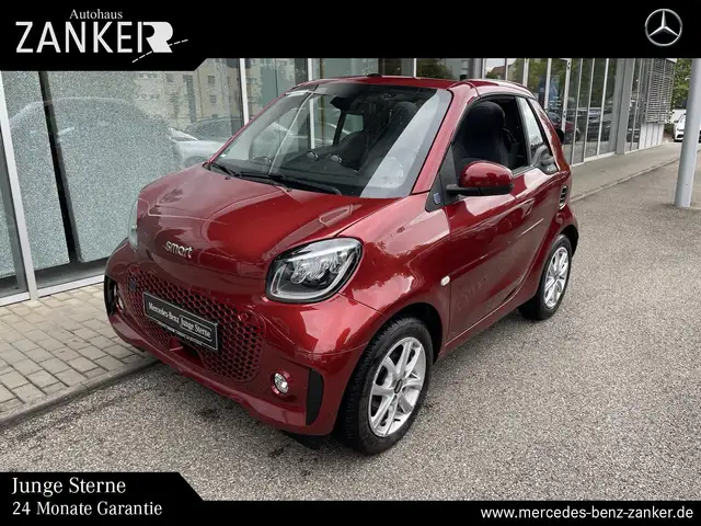 Smart ForTwo EQ cabrio *TEMPOMAT*DAB*AMBIENTE*LED*ABS* Autom./Klima/Sitzhzg./Zusatzhz./MF Lenkrad/BC/Tempomat/L R Sensor/eFH.