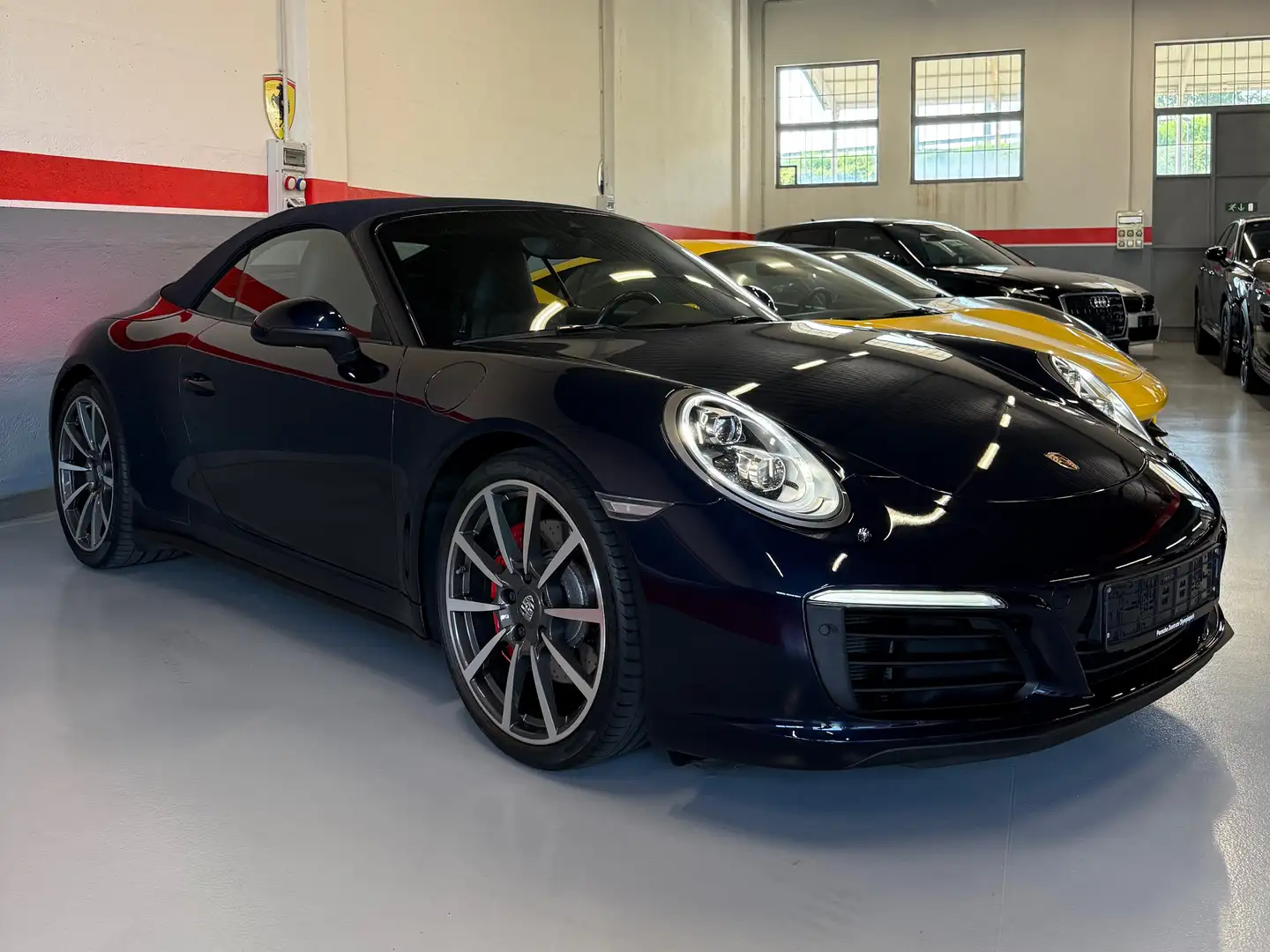 Porsche 991 911 Cabrio 3.0 Carrera 4S auto Blu/Azzurro - 2