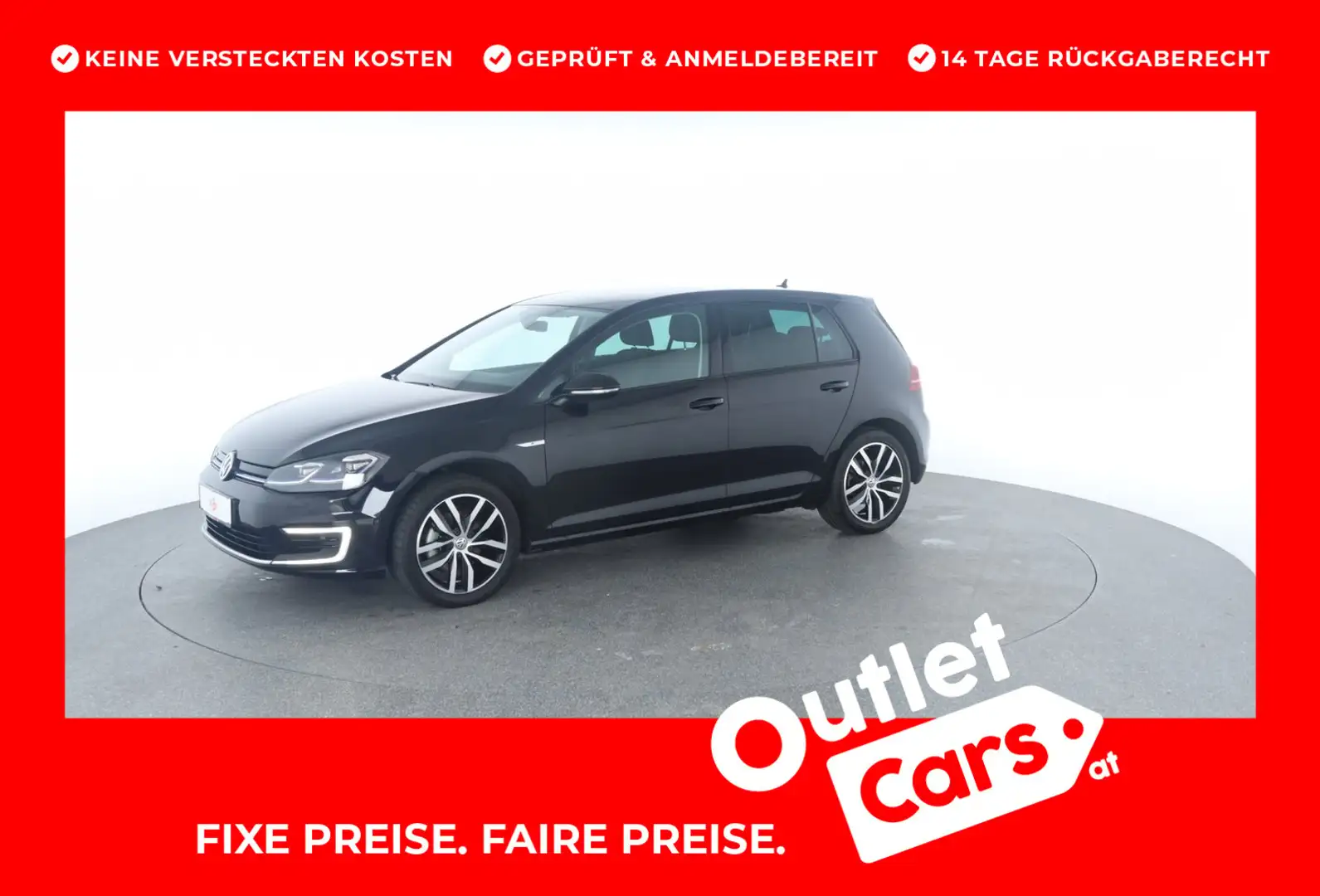 Volkswagen e-Golf VW e-Golf Schwarz - 1