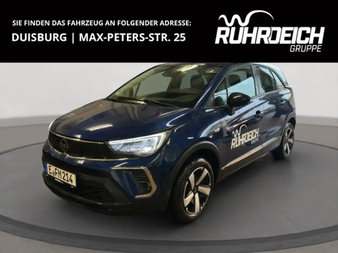 Opel Crossland ENJOY 1.2 LED+CARPLAY+PDC+CAM+SITZHZG+LENKRADHZG+ Blau - 1