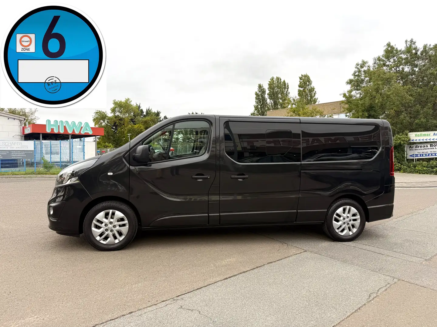 Opel Vivaro B 1.6 BiTurbo L2H1 2,9t(AHK*9xSITZER*LEDER*KAMERA) Noir - 1